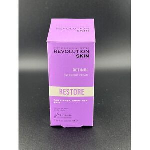 Revolution Skin Retinol Overnight Restore Cream Firm Smoother Skin 50ml